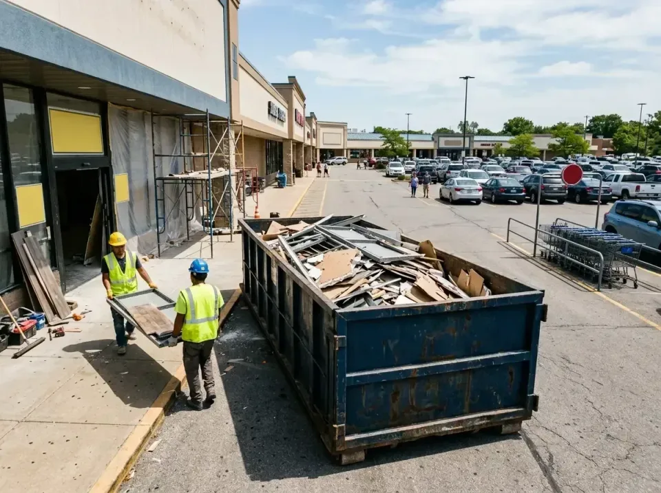 retail-store-renovation-debris-003 — frequently asked questions, Roll-off Dumpster Rentals in Grand Haven, MI
